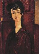 Amedeo Modigliani Portrait of a Girl (mk39) oil